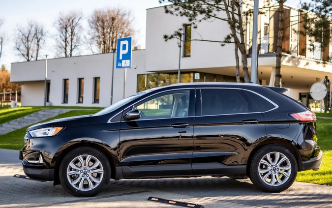 Ford EDGE cena 86000 przebieg: 112000, rok produkcji 2019 z Poddębice małe 211